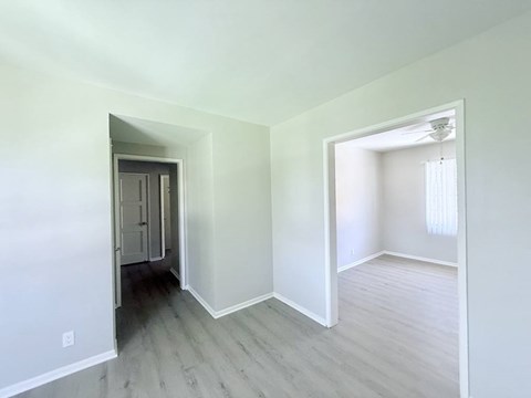 Floor plan for 3 beds, 1 bath, 1265 sqft